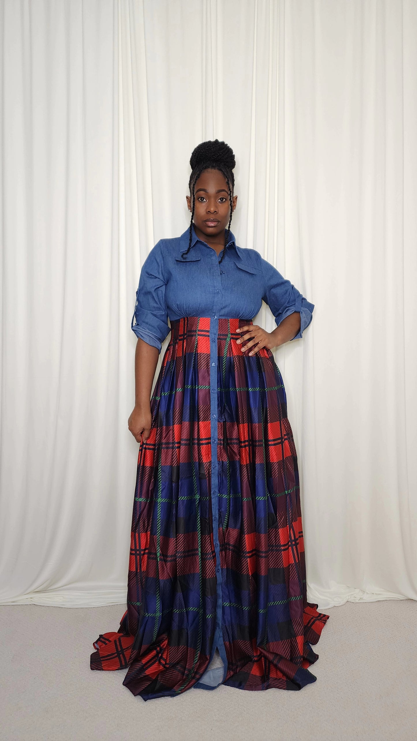 The "Baddest" Maxi Dress