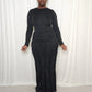 Maxi Fringe Skirt Set