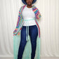 Mint Green Crochet Cardigan